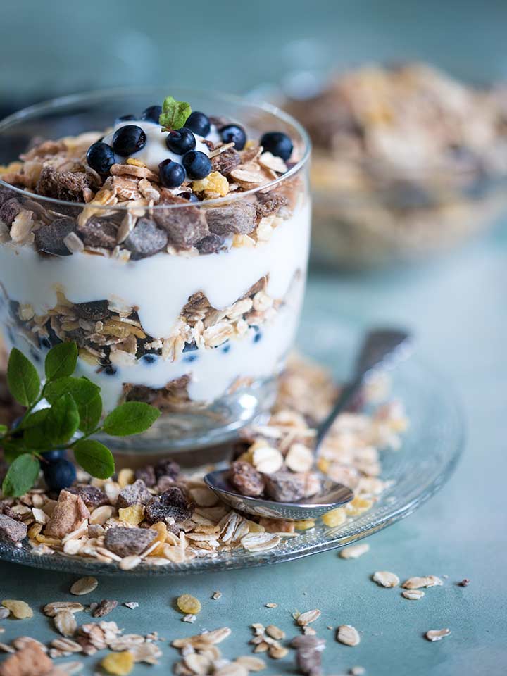 ドライワイルドブルーベリー焼き菓子の写真