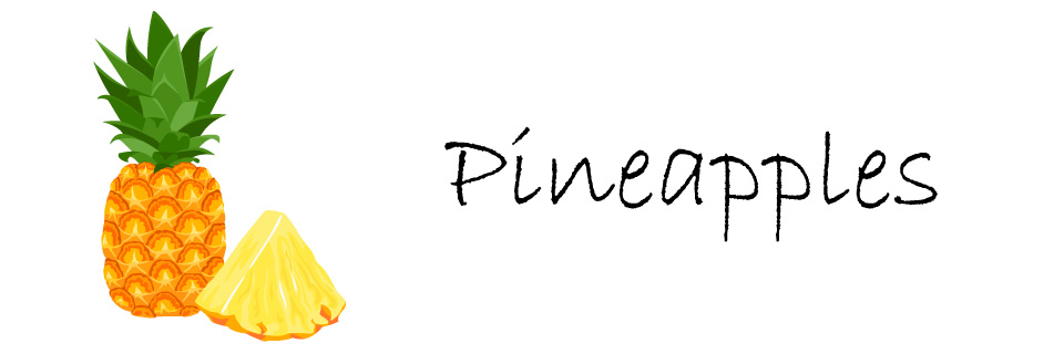 パイナップルの作物統計