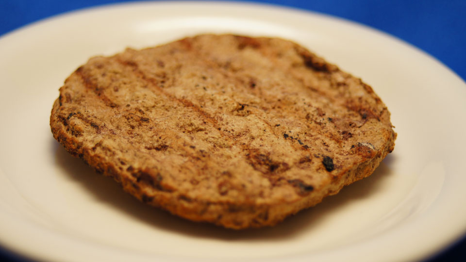 乾燥後のビーフパテの画像