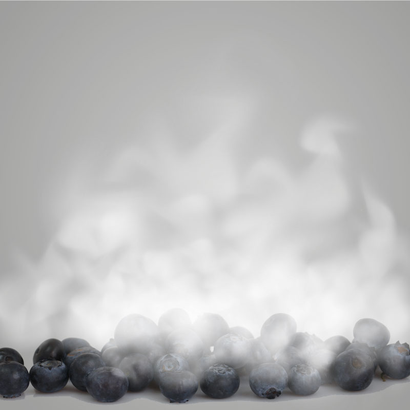 昇華と水蒸気のイメージ画像